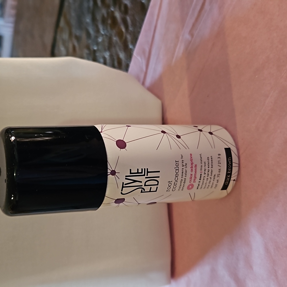 NWT Style Edit root concealer dark brown .75 ounce